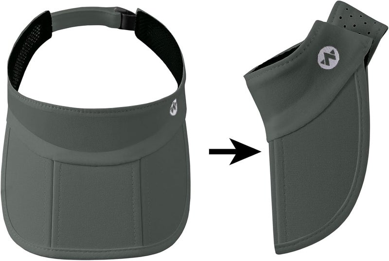 Wander Sports Sun Visor Hats Adjustable Running Golf Tennis Mesh Folding Cap for Women Men - Image 2